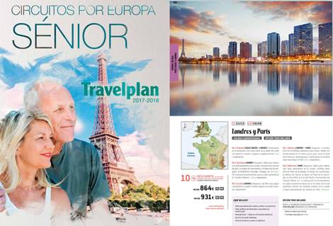 circuitos por europa senior travelplan 2017