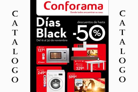 Catalogo Conforama Black Friday 2017 España