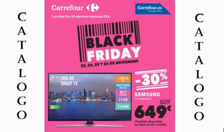 Catalogo Carrefour Black Friday 2017 España